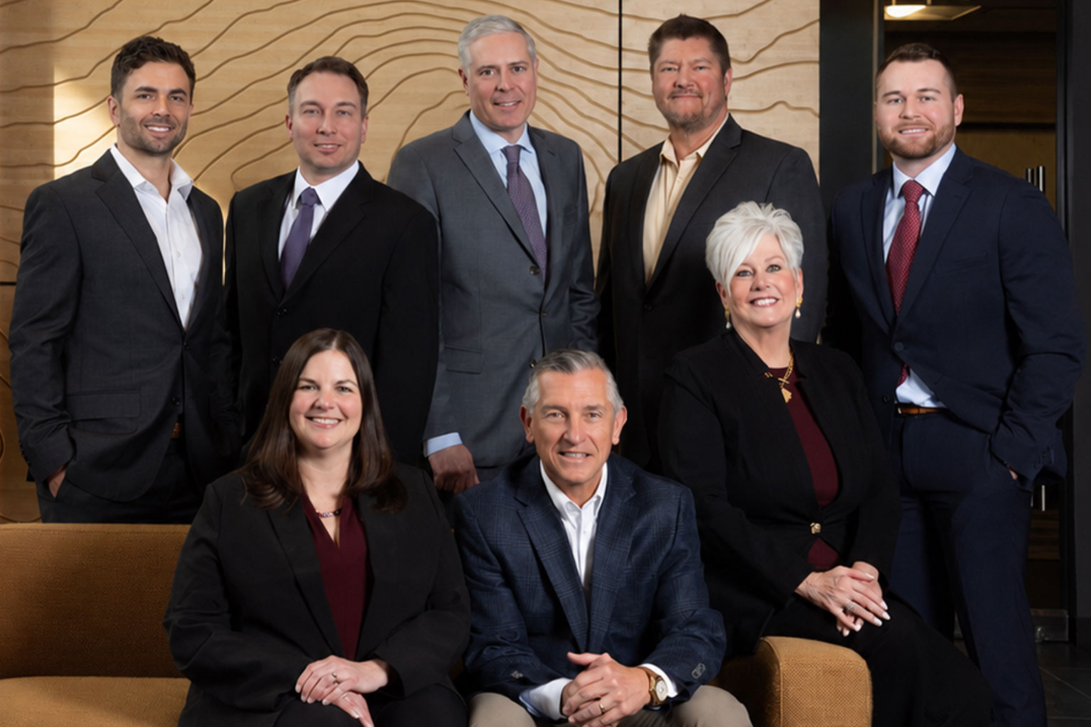 The American Bank commercial lending team
